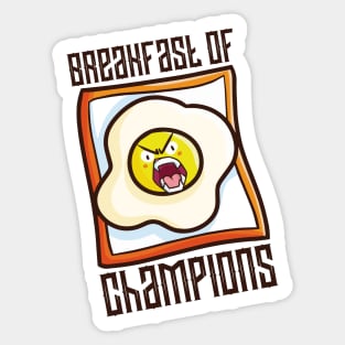 Breakfast of Champions Sticker